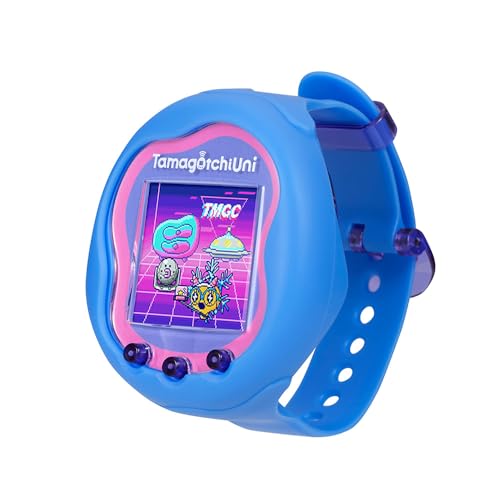 Bandai Tamagotchi Uni Animal virtuel Bleu Multicolore 43353
