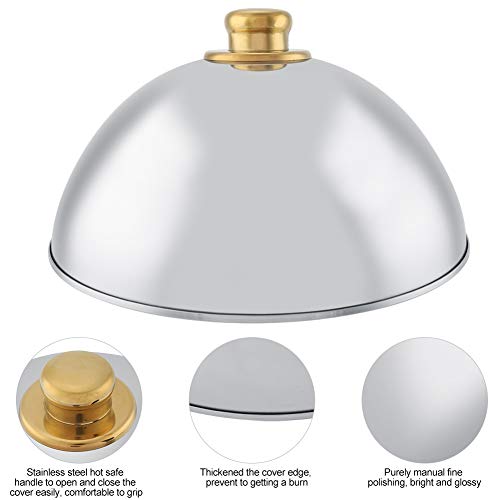 Serlium SERLIUM2WZ0ED917R-01 Stainless Steel Food Cover, Dome Plate Covers To Keep Food Warm thumb #3
