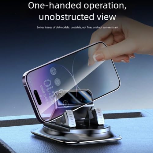 EXCTLOE Accroche Téléphone Auto pour Fiat Topolino EV 2Seats 2025 Modèle Amélioré Résistant au Soleil Verrouillage Sécurisé Anti-Secousse – vue 3