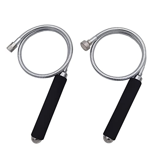 VASTOOLS Flexible Magnetic Pickup Tool Set, 5LB & 10LB, 26" Bendable Extension Magnetic Pickup