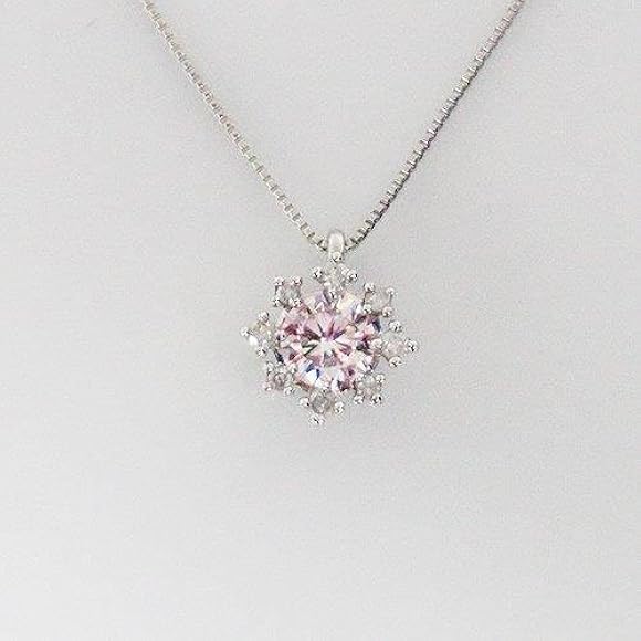 Amazon | 【KASHIMA】プラチナ900 合計0.2ct 天然ピンクダイヤモンド 