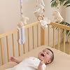 Crib Mobile 35 Lullaby Music, Cotton Baby Mobiles for Cribs & Pack N Play, Easy to Install, Stuffed Animals Hanging Toys Newborn Boys & Girls, Bear