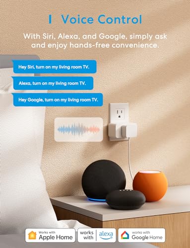 Meross MSS315 Matter Smart Plug, ππ»π²πΏπ΄π π πΌπ»πΆππΌπΏπΆπ»π΄ Smart Outlet, Wi-Fi Plug Work With Alexa, Homekit thumb #8