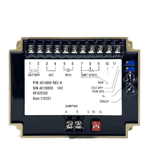 Régulateur 4914090 pour réparer le circuit de vitesse du générateur électrique