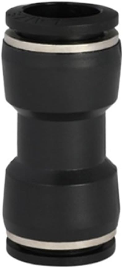 1PCS Pneumatic Quick Fittings Compressor Accessories Air Pipe Connectors Hose Spare Parts 4/6/8/10/12/14/16MM(HVFF(White),4mm)