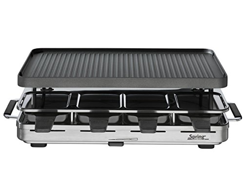 Preisvergleich Produktbild Spring Grillplatte, Edelstahl, Silber, 51.2 x 28.4 x 17 cm