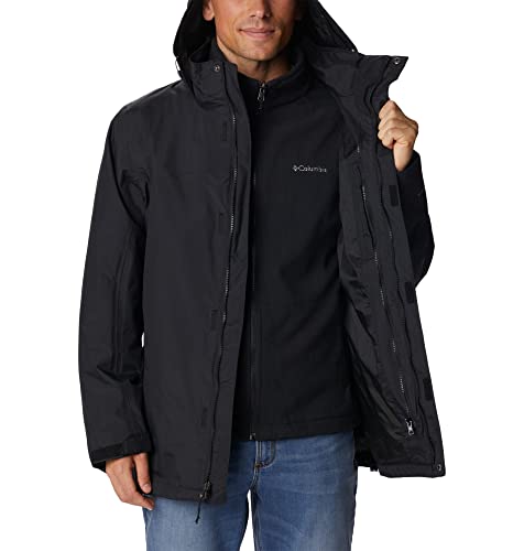 Columbia Herren, 3 In 1 Jacke, Black, L