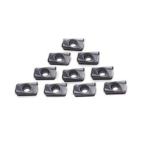 Oscarbide 10 Carbide Inserts Apkt1604 Tialn Coated Indexable Milling Inserts Apkt Style,10 Piece/Box thumb #5