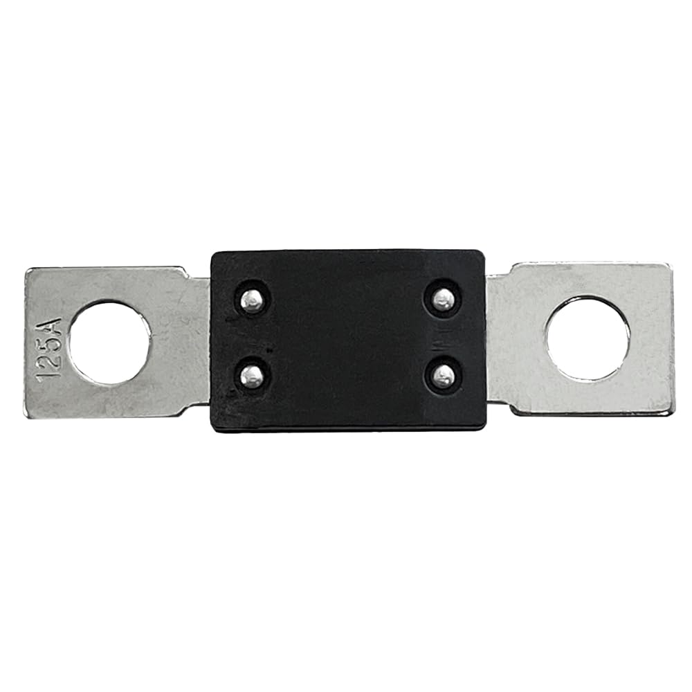 Offgridtec Juego de 5 fusibles Mega, 125 A, 70 V, para sistemas de 48 V