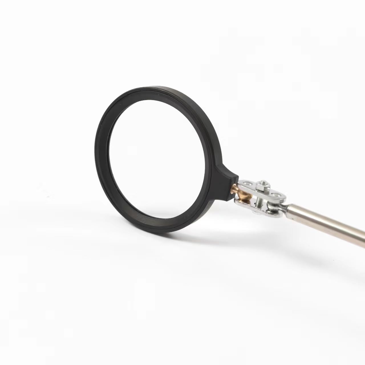 Telescopic Magnifying Glass 5X Magnifier Lens - Handheld Magnifying Glass for Reading Small Prints, map, Coins and Jewelry,Telescopic Magnifying Glass