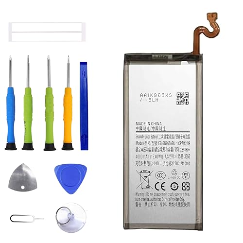 ERYNK EB-BN965ABU Batterie de rechange avec kit d'outils pour Samsung Galaxy Note 9 SM-N960F, SM-N9600, SM-N960F