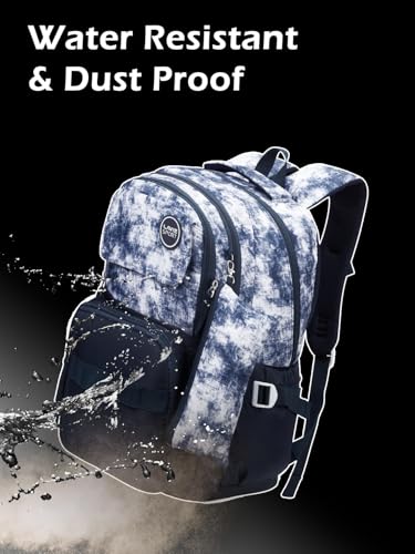 Image of Lavie Sport cloud Dye Laptop Backpack | 36 Liters | Fits Upto 16 Inch | Laptop Compatiable | Rain Cover | Gift for Biys & Girls