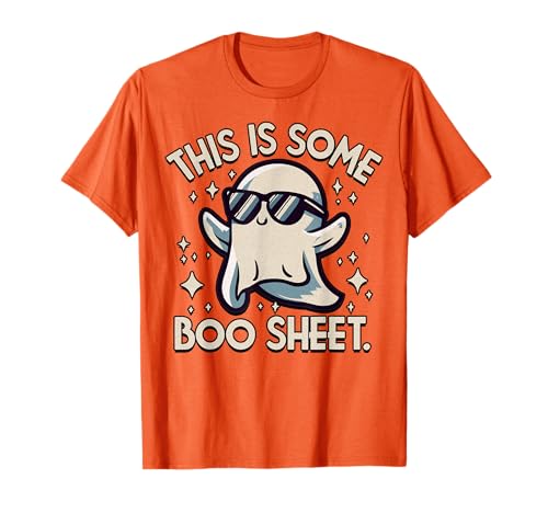 This Is Some Boo Sheet - Disfraz divertido de Halloween para hombre y mujer Camiseta
