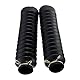 WSTERAO Gummi Gabel Cover Gamaschen Motorrad Faltenbalg, Paar Motorrad Gummi Front Gabelschutz Gamaschen Stiefel Gamasche
