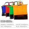 Trolley Bags, 4 Pcs Sac Courses pour Le Panier, Capacité de Charge Jusqu'à 10kg, Durable à Utiliser (Jaune; Vert; Rouge; Bleu) #3