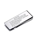 1. Kostenlose Gravur, inspirierend, beeindruckend und warm Angepasst Text, Datum, Name, Nummer für den besonderen Tag, an den Sie sich erinnern sollten, geben Sie die Informationen ein, die Sie auf der Vorder- und Rückseite gravieren möchten. Bestes personalisiertes Geschenk für Freunde und Familien