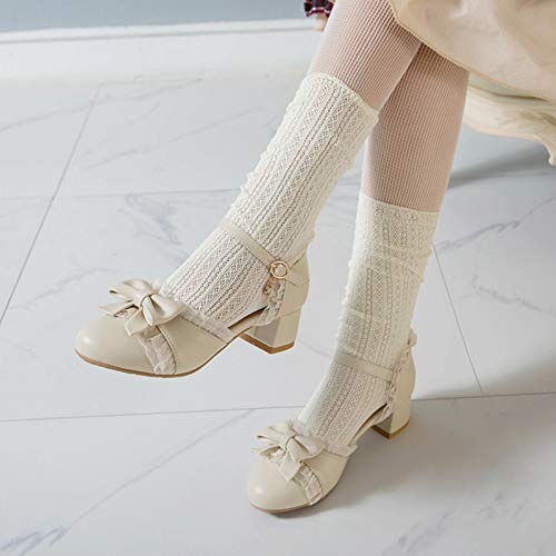 Décolleté per Donna Comode Scarpe a Punta Tonda