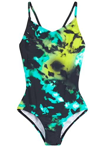 Image of Kanu Surf Girls' Hurricane Beach Sport UPF 50 One Piece Swimsuit