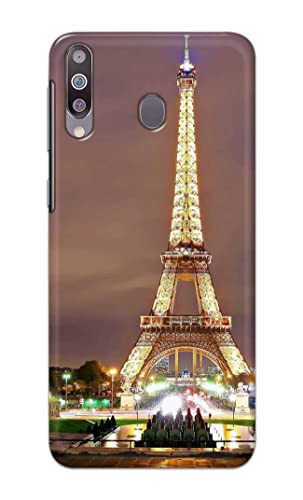Image of PRINTFIDAA Lovers Famous Place Eiffel Tower in Paris Printed Designer Hard Case for Samsung Galaxy M30 / Samsung A40s, SM-M305F / DS Back Cover -(e) RPM1009