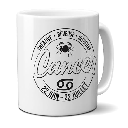 Tazza con segno zodiacale cancro