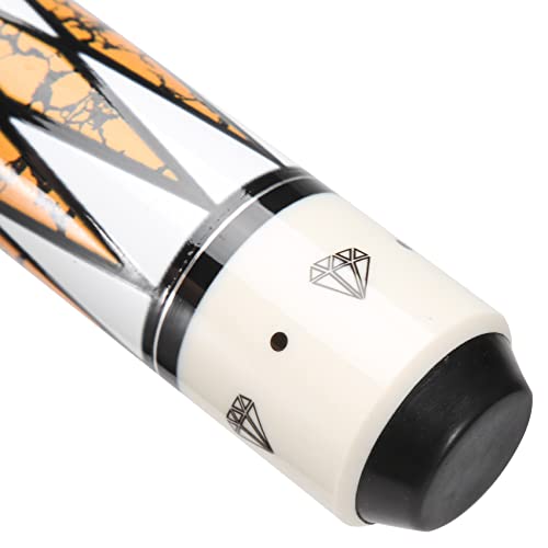 Taco de billar 57 pulgadas madera de arce naranja miniatura 5