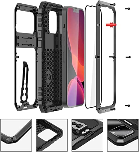 Coque iPhone 14 Plus antichoc béquille protection chute intégrale - 6
