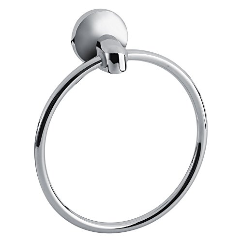 Estink Set de Accesorios de Baño para Pared, 6 Piezas, Toallero, Anillo, Portapapel, Jabonera, Gancho, Portacepillos
