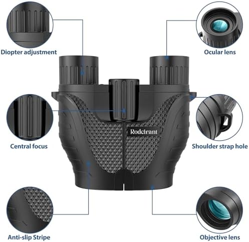 Binoculars 15x25 for Adults,High Powered Easy Focus Binoculars with Low Light Vision for Bird Watching,Travel and Concerts,Sightseeing and Sport Games - View 6
