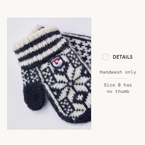 Image of Hestra Child's Nordic Mitt (Child 0-4yrs) I Wool MItten for Winter Weather