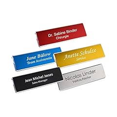 Profil-Metall-Namensschild mit Magnet...