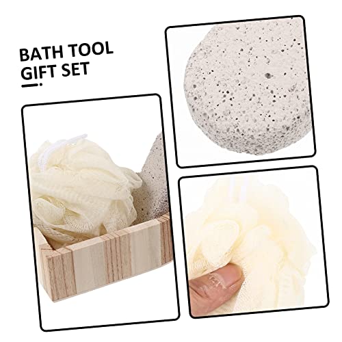 Kit de baño con exfoliante corporal y piedra pómez para pies miniatura 5