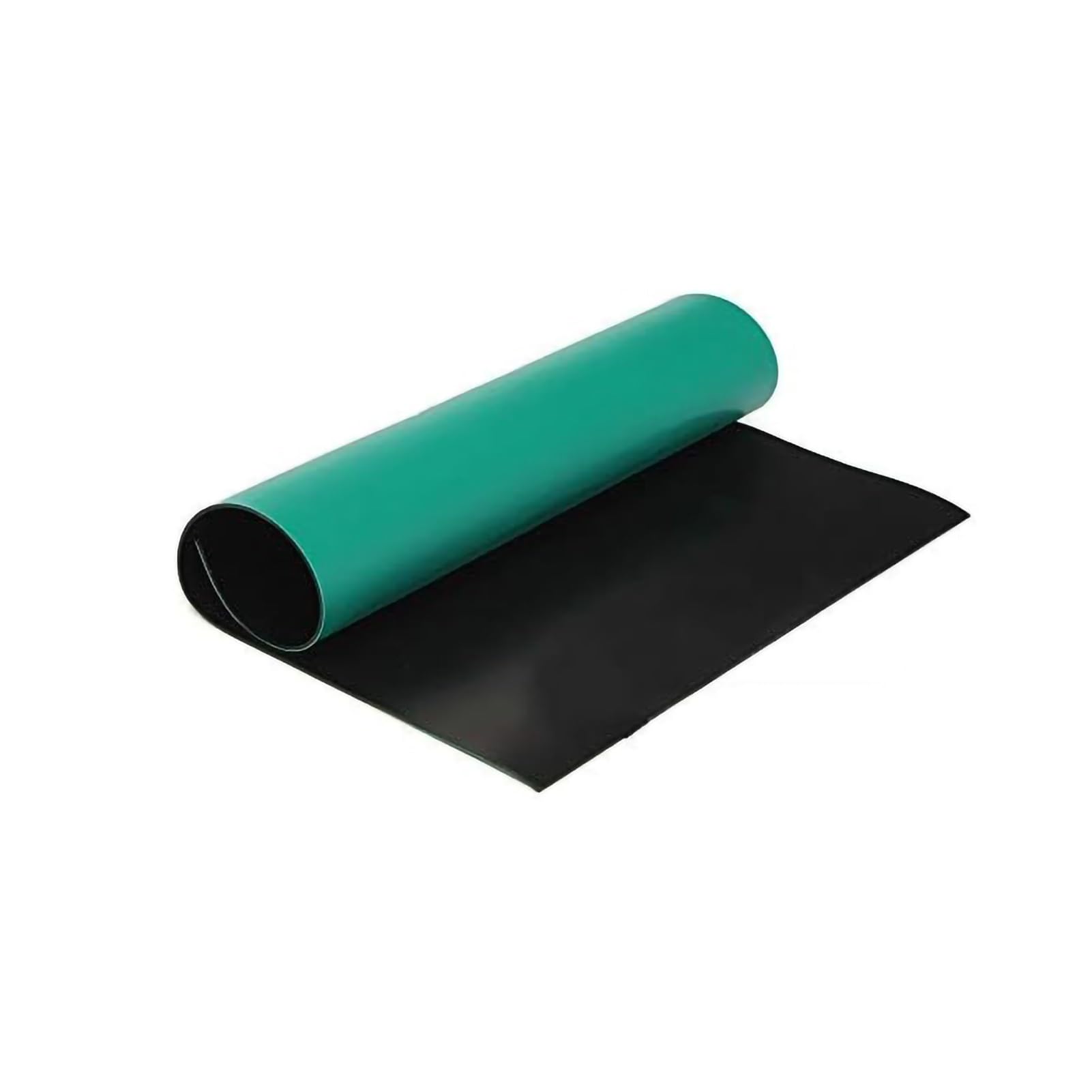 Large Esd Anti-Static Mat High Temperature Rubber Table Mat, Desktop Anti-Static Soldering Mat, Green Pvc Electrostatic Discharge Protection For Circuit Phone Pc Tablet-Green-0.5x10m/1.6x32.8ft