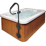 VEVOR Hot Tub Handrail 600LBS Capacity Spa Side Step 48' Spa Side Handrail Stationary Heavy Iron...