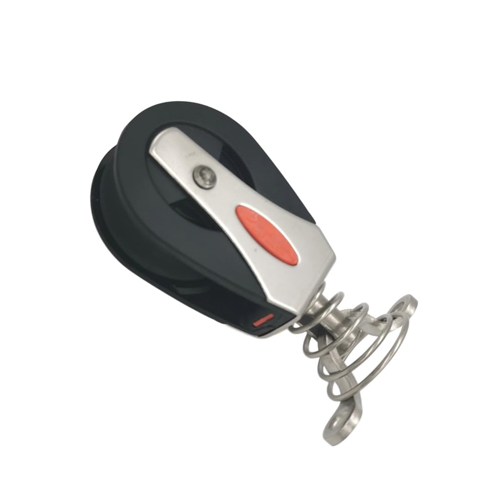 Poulie Pivotante en Acier Inoxydable Roulement Nylon pour Bateau Marine Accastillage