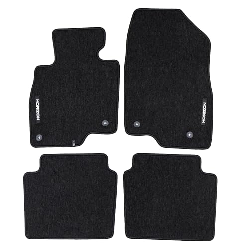 FROGUM Horizon Tapis Auto Velour Moquette pour Mazda 6 III 2012-2024| Inodores | avec Fixations | Pratiques et élégants