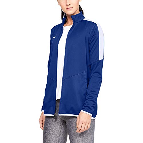Haut d'échauffement Under Armour Rival Femme Royal L Tall