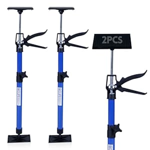 CCLIFE 2 Stk. Einhand Deckenstütze Teleskopstütze