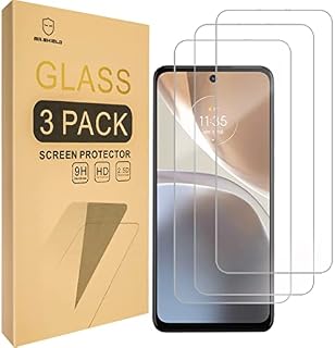 Mr.Shield Screen Protector For Motorola Moto G32 [Tempered Glass] [9H Hardness] [3-Pack] Screen Protector