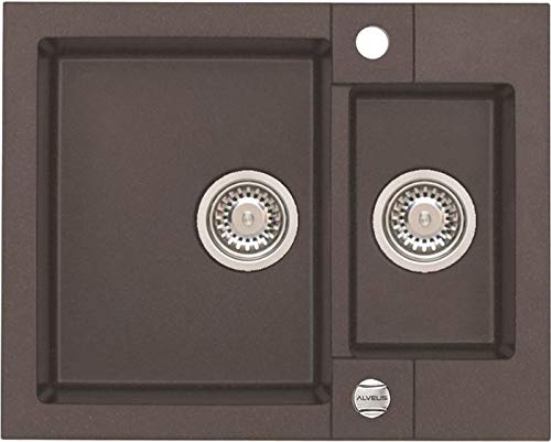 Alveus 4218003 ROCK 80 Chocolate 4218002 Einbauspüle