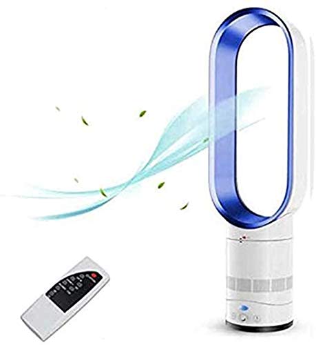 Turmventilatoren Für Stille, Blattlose, Bodenstehende, Negative Ionen, Luftloser, Luftloser Ventilator Mit Fernbedienung Und Oszillierend Für