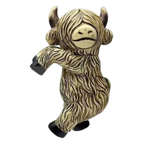 jojomis Ornamento da giardino a forma di animale da appendere, versatile, accessorio per vaso da fiori per cortile e casa