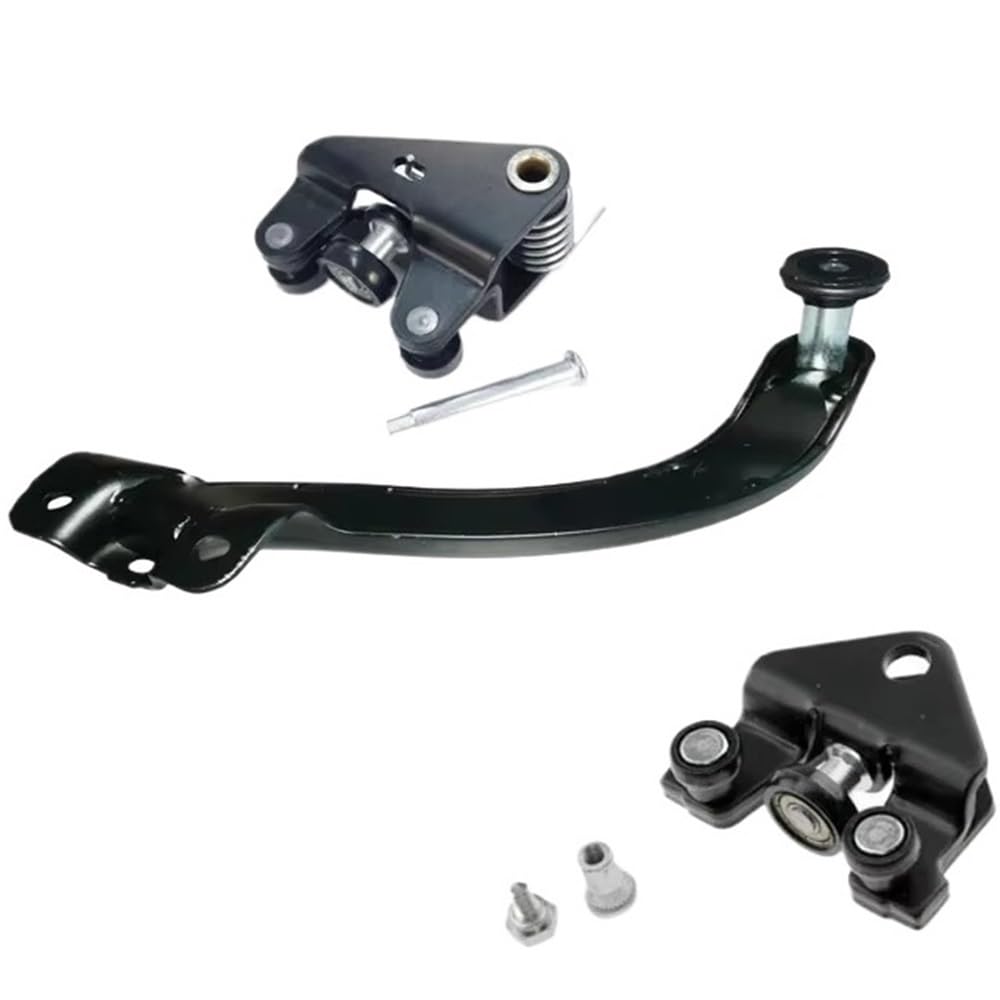 Ningqonggongshi One Color Door Roller Assembly Compatible With Opel For Vivaro 2001-2014 7700312012 7700312372 7700312370 Right Guide Roller Sliding Door(Newkits)