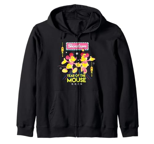 Sweat à capuche Mickey Minnie Chinatown, le cadeau idéal