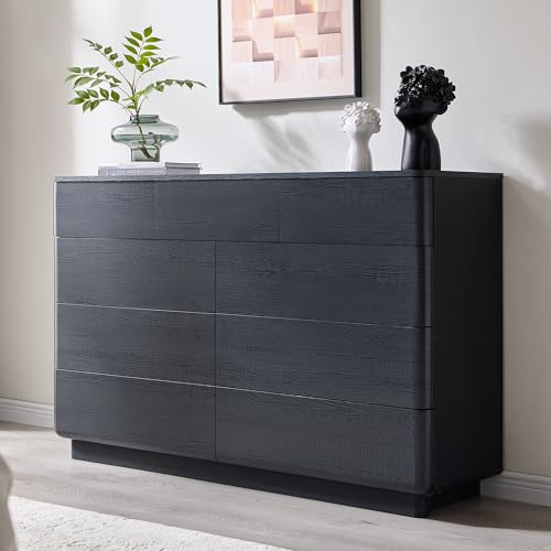 ACCOHOHO Modern 9 Drawer Dresser for Bedroom, 52" Wide Wooden