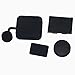 SHOOT 4 in 1 Housing lens cover+Lens Cap +Replacement Battery Door+Side Door Cover For GoPro Hero 3+ Camera Accessories Kit