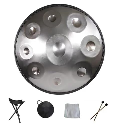 �n���h�p���h�����Z�b�g�AD Minor 432Hz 22�C���` 9/10/12 �m�[�g �X�`�[�� �n���h�h���� �\�t�g�n���h�p���o�b�O�t���A�n���h�p���}���b�g2�A�n���h�p���X�^���h(�J���[:�V���o�[�A�T�C�Y:9�m�[�g)