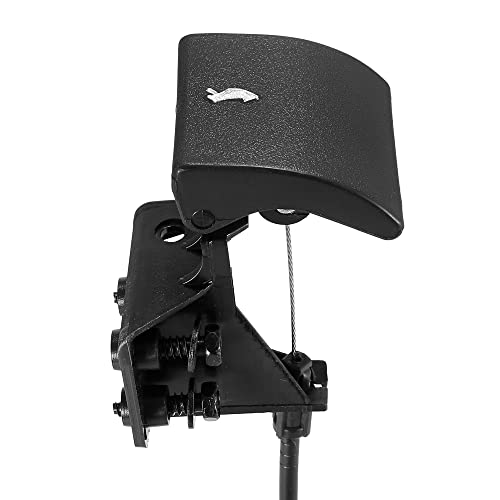 X Autohaux Front Hood Release Cable Handle Assembly For Jeep Grand Cherokee Wk 2005-2010 For Jeep Commander Xk 2006-2010 Replace 55394495Ab 55394495Ac #TOP7