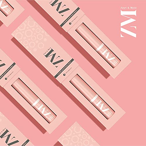 Zm Zayn & Myza Vegan Transfer-Proof Power Matte Lipstick, Enriched With Vitamin-E & Cocoa Butter, Matte Finish, Smooth One Storke, Smudge-Proof, Waterproof, Paraben Free, Tangerine Delight, 0.11 Fl.oz #TOP5