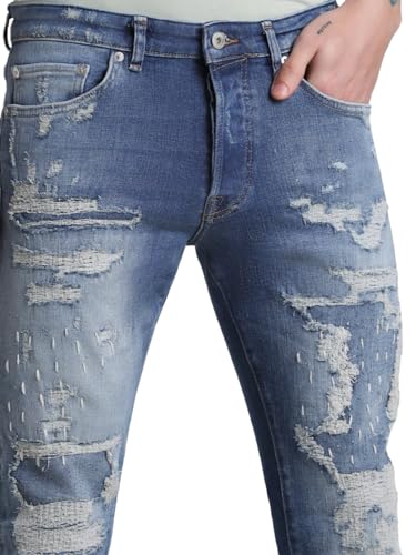Image of Jack & Jones Men's Slim Fit Jeans | Low Rise | Jeans for Men