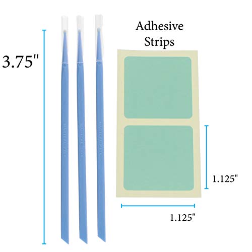 The Beadsmith Magical Pick Mini 3 Piece Set, With Rejuvenating Kit, 3.75 Inches, Resin Tip With Cover, Angled Edge Bottom, Ideal For Working With Rhinestones, Seed Beads, Flat Back Stones, Diamond Painting And Nail Art #TOP3